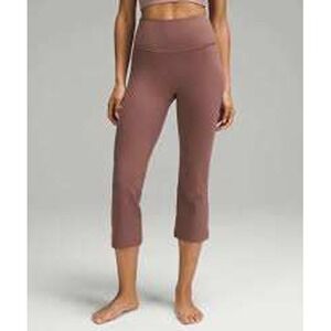 Lululemon Groove Super-High-Rise Crop 23" *Nulu | Size: 18 | Velvet Dust